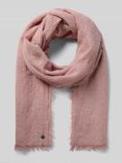 Fraas Schal mit Viskose-Anteil in Rosa, Größe 1