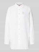 Banana Moon Relaxed Fit Hemdbluse mit floralem Print Modell 'Zelena' i...