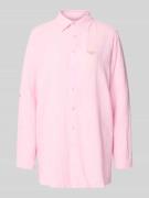 Banana Moon Relaxed Fit Hemdbluse mit floralem Print Modell 'Zelena' i...