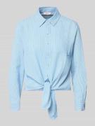 Only Regular Fit Hemdbluse mit Viskose-Anteil Modell 'LECEY' in Bleu, ...