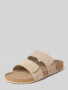 Jack & Jones Sandalette aus Kalbsleder Modell 'MALTA' in Beige, Größe ...