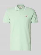 Levi's® Regular Fit Poloshirt aus reiner Baumwolle in Mint, Größe L