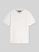 Tommy Hilfiger Regular Fit T-Shirts aus reiner Baumwolle in Offwhite, ...