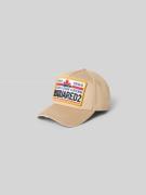 Dsquared2 Base Cap mit Logo-Patch in Beige, Größe 1