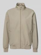 Mazine Blouson mit Stehkragen in Hellgrau, Größe S