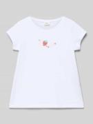 s.Oliver RED LABEL Regular Fit T-Shirt aus reiner Baumwolle in Weiss, ...