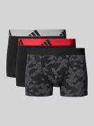 adidas Sportswear Trunks im 3er-Pack aus Baumwoll-Mix in Black, Größe ...