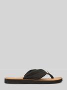 Tommy Hilfiger Zehentrenner mit Logo Applikation in Black, Größe 36