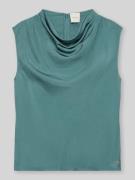 Calvin Klein Womenswear Regular Fit Blusentop aus Viskose in Tuerkis, ...