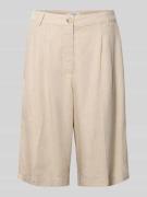 B.Young Bermudas mit Leinen-Anteil und Eingrifftaschen Modell 'DAZIA' ...