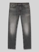 BOSS Slim Fit Jeans aus Stetch-Denim Modell 'DELAWARE' in Anthrazit, G...