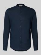 Casual Friday Slim Fit Freizeithemd mit Stehkragen Modell 'Anton' in M...