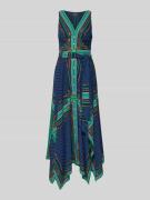 Lauren Ralph Lauren Tailliertes Freizeitkleid mit Allover-Muster Model...