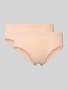 Sloggi Modal Slip mit elastischem Bund in Beige, Größe M