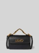 Liu Jo White Handtasche mit Label-Applikation in Black, Größe 1