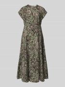 Marc O'Polo Relaxed Fit Freizeitkleid aus Viskose-Mix in Hellgruen, Gr...