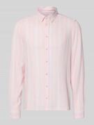 Blend Regular Fit Leinenhemd mit Viskose-Anteil Modell 'Bobby' in Pink...
