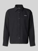 Pegador Regular Fit Freizeithemd mit Kentkragen und Label-Stitching in...