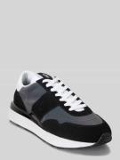 Polo Ralph Lauren Low Top Sneaker mit Veloursleder in Black, Größe 40