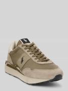 Polo Ralph Lauren Low Top Sneaker mit Veloursleder in Beige, Größe 40