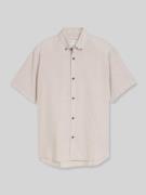 Tom Tailor Denim Relaxed Fit Freizeithemd aus Leinen-Baumwoll-Mix in B...