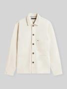 Tommy Hilfiger Regular Fit Hemdjacke aus reiner Baumwolle in Dunkelbla...