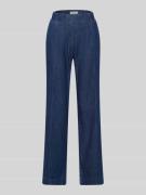 Raphaela By Brax Flared Jeans aus Baumwoll-Mix Modell 'PAM' in Dunkelb...