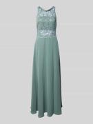 Swing Abendkleid mit Nahtreißverschluss in Lind, Größe 44