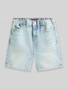 Tommy Hilfiger Kids Regular Fit Jeansshorts mit 5-Pocket-Design in Hel...