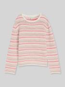 Tom Tailor Regular Fit Pullover aus reiner Baumwolle in Koralle, Größe...