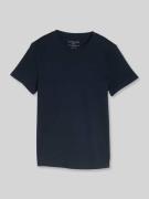 Tom Tailor Regular Fit T-Shirt aus reiner Baumwolle in Dunkelblau, Grö...