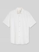 Tom Tailor Denim Relaxed Fit Freizeithemd aus Leinen-Baumwoll-Mix in W...