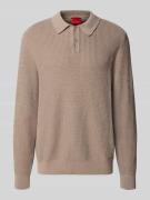 HUGO Regular Fit Strickpullover aus reiner Baumwolle Modell 'SAFFOWL' ...