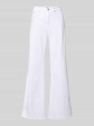 MAC Flared Fit Jeans im 5-Pocket-Design in Weiss, Größe 36/30