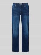 Blend Regular Fit Jeans mit Eingrifftaschen Modell 'ROCK' in Dunkelbla...