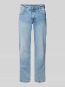 Blend Regular Fit Jeans mit Eingrifftaschen Modell 'ROCK' in Hellblau,...