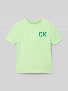 Calvin Klein Jeans Regular Fit T-Shirt aus reiner Baumwolle Modell 'CH...