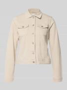 Tom Tailor Regular Fit Jeansjacke aus Baumwoll-Mix in Sand, Größe L