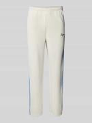 Pegador Sweatpants mit elastischem Bund in Offwhite, Größe XXL