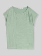 Tom Tailor Denim Relaxed Fit T-Shirt mit Rundhals Ausschnitt in Hellgr...