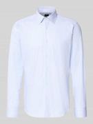 BOSS Regular Fit Businesshemd aus Baumwoll-Mix in Hellblau, Größe 39