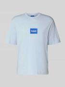 Hugo Blue Regular Fit T-Shirt aus reiner Baumwolle Modell 'NAYONIX' in...