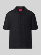 HUGO Regular Fit Freizeithemd aus reinem Leinen Modell 'EXOLINO' in Bl...