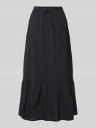 Vero Moda Ausgestellter Maxi-Rock aus reiner Baumwolle Modell 'TRINE' ...