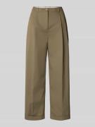 Tommy Hilfiger Relaxed Fit Chino aus Baumwoll-Mix in Taupe, Größe 42