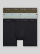 Tommy Hilfiger Regular Fit Trunks im 3-er-Pack in Khaki, Größe L