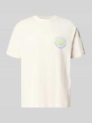 Tommy Jeans Relaxed Fit T-Shirt aus reiner Baumwolle in Offwhite, Größ...