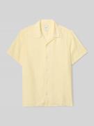 CK Calvin Klein Regular Fit Freizeithemd aus Leinen-Lyocell-Mix in Hel...