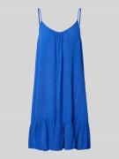 Shiwi Minikleid aus Viskose mit tiefem Rückenausschnitt in Royal, Größ...