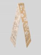BOSS Seidentuch mit Allover-Muster Modell 'VINCENCY_T_7*115' in Beige,...